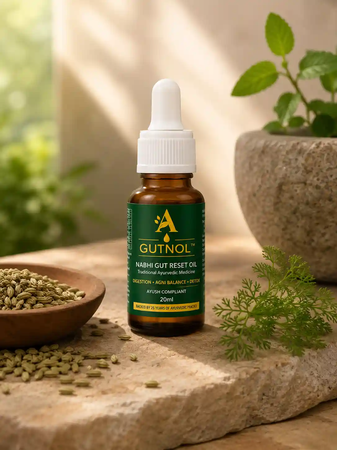 GUTNOL™ Nabhi Gut Reset Oil